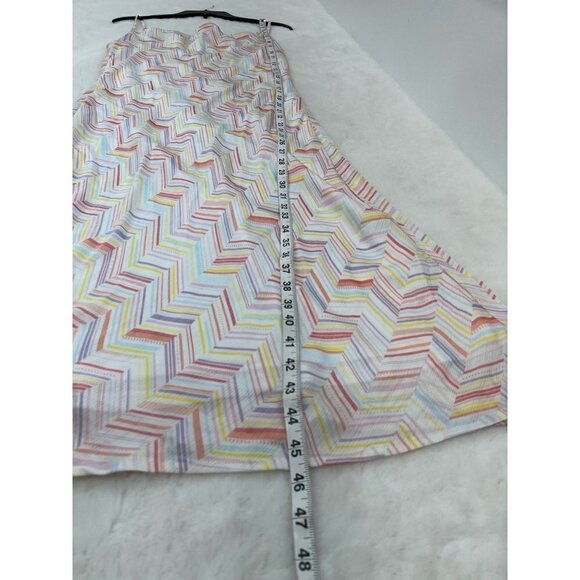 NWT BCBGENERATION Size 10 Stripe Print Slip Chevron Dress MSRP $118 - Picture 7 of 11